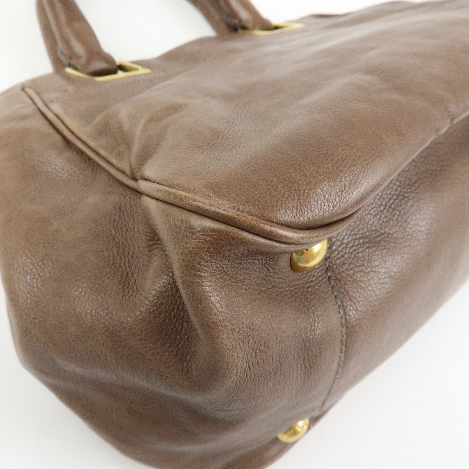 Prada 2Way Bag - Brown, Calf Leather