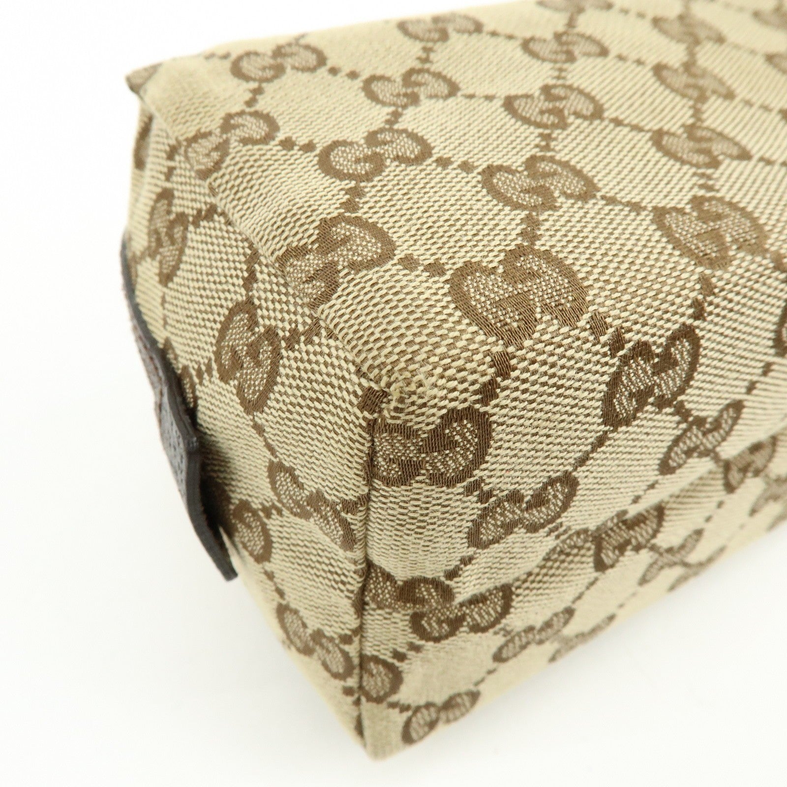 Gucci Pouch - Beige Brown, Canvas