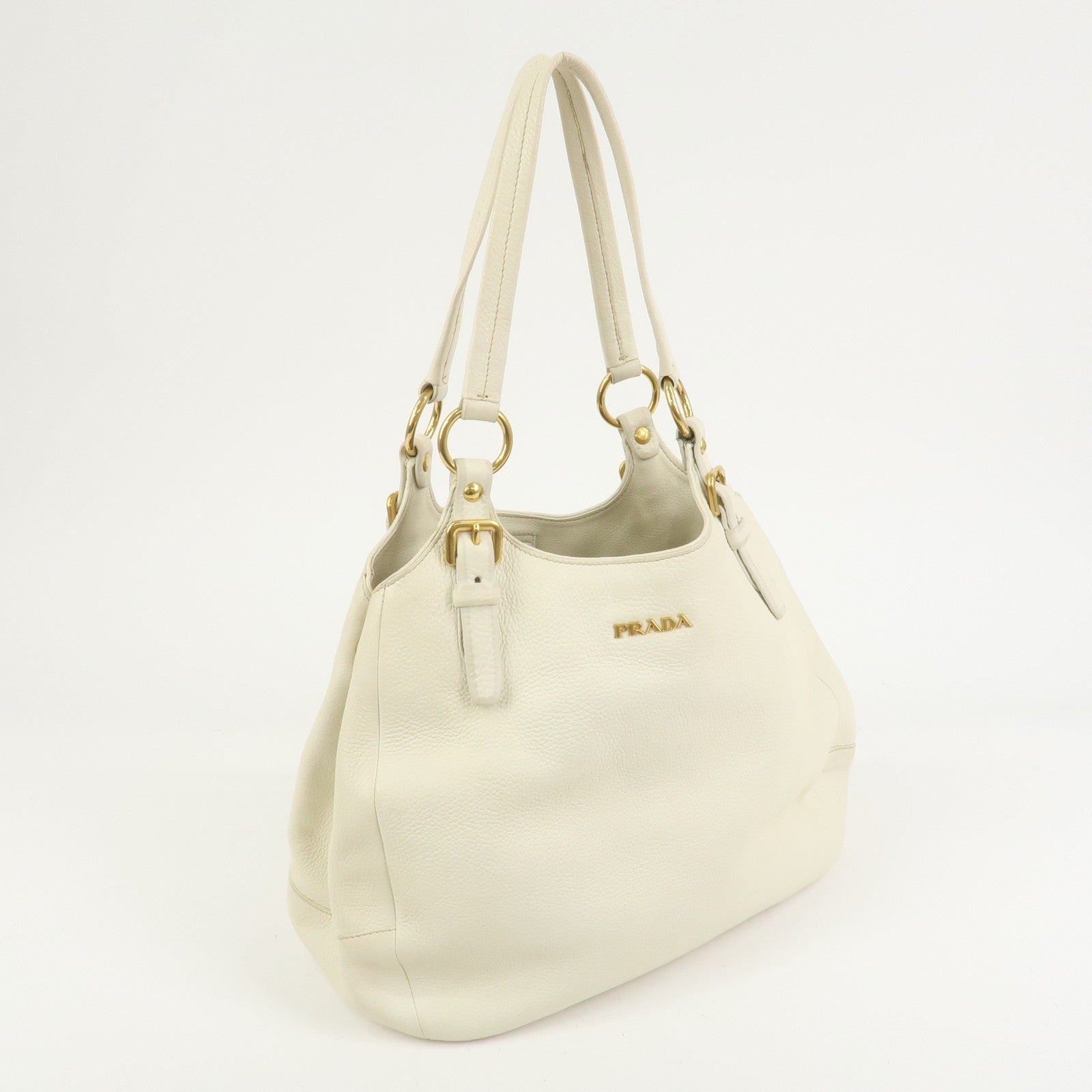 Prada Shoulder Bag - Ivory, Leather