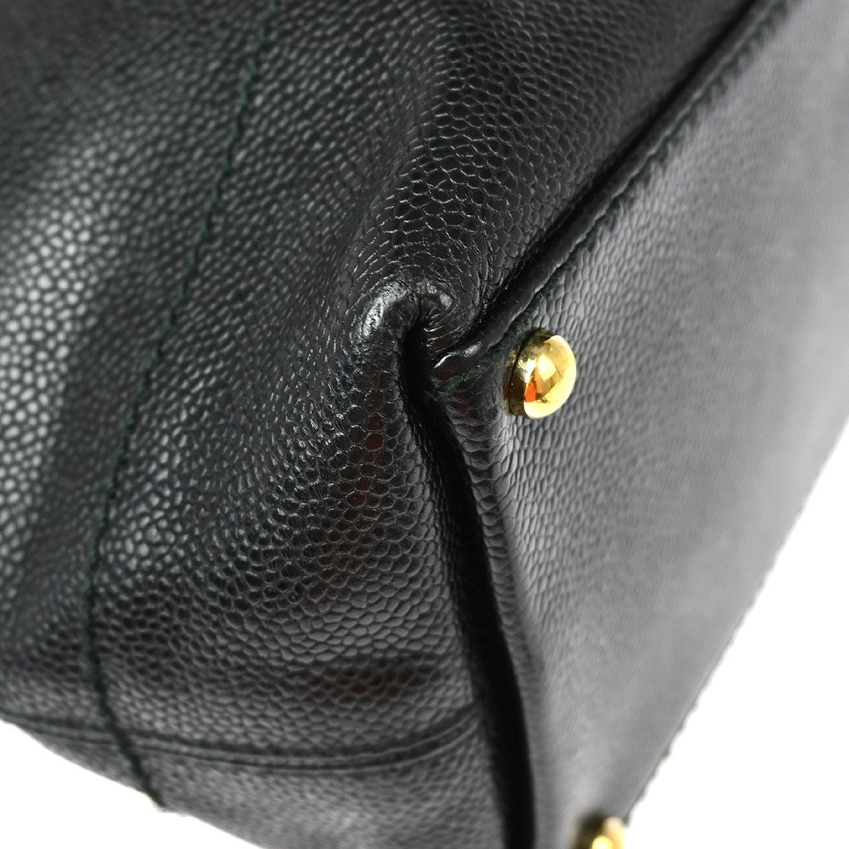 Chanel Drawstring Tote Bag - Black, Calfskin