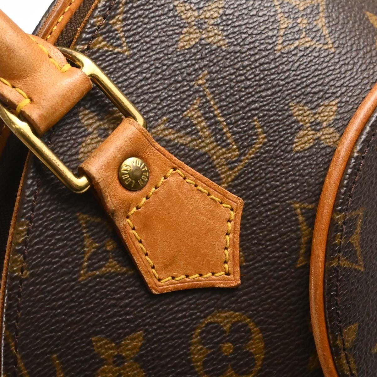 Louis Vuitton Ellipse PM Handbag - Brown, Monogram Canvas, Leather