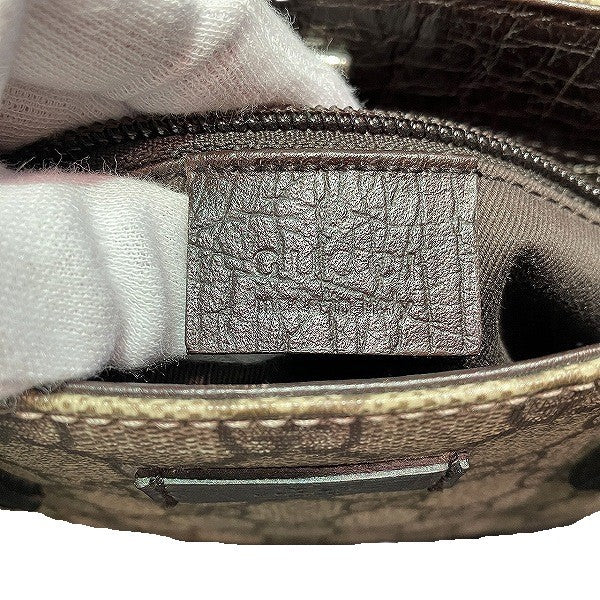 Gucci GG Supreme Handbag - Beige x Dark Brown, Coated Canvas