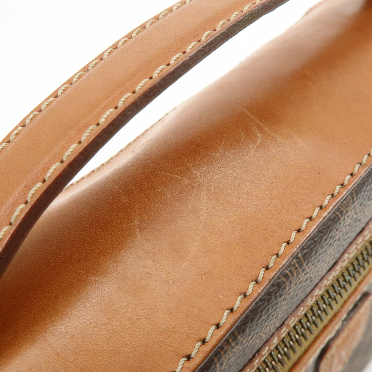 Celine Hand Bag - Brown, PVC Leather