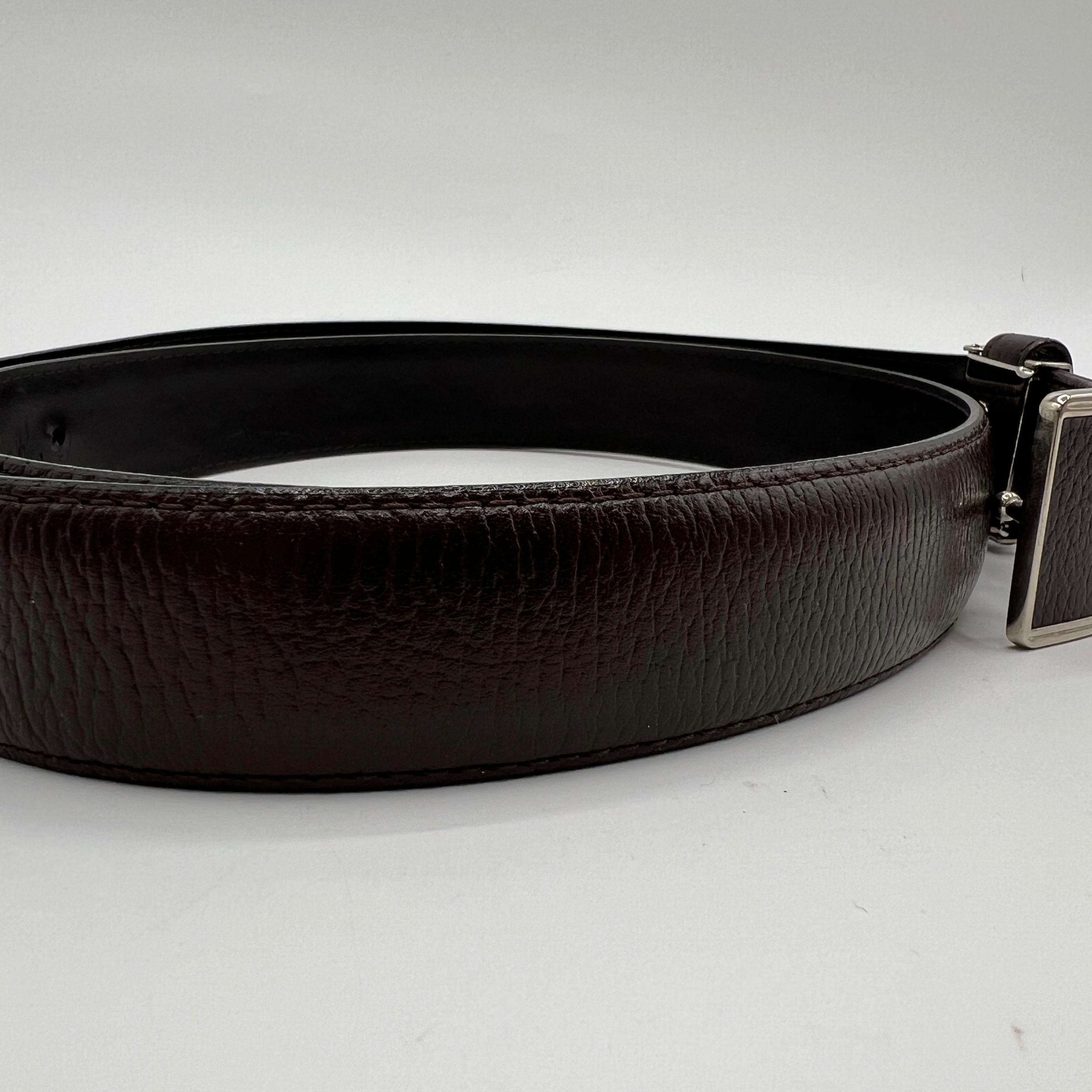 Yves Saint Laurent Vintage Brown Belt