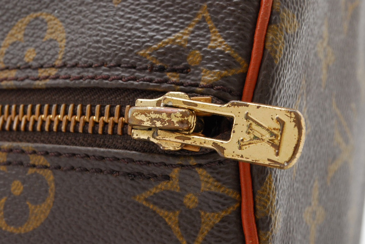 Louis Vuitton Papillon 26 Hand Bag - Brown, Leather