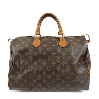 Louis Vuitton Speedy 35 Hand Bag - Monogram, Monogram Canvas, Nume Leather