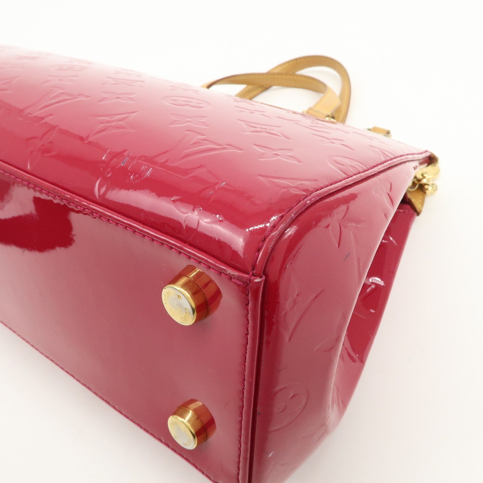 Louis Vuitton Vernis Brea MM 2Way Bag - Rose Indien, Vernis Leather