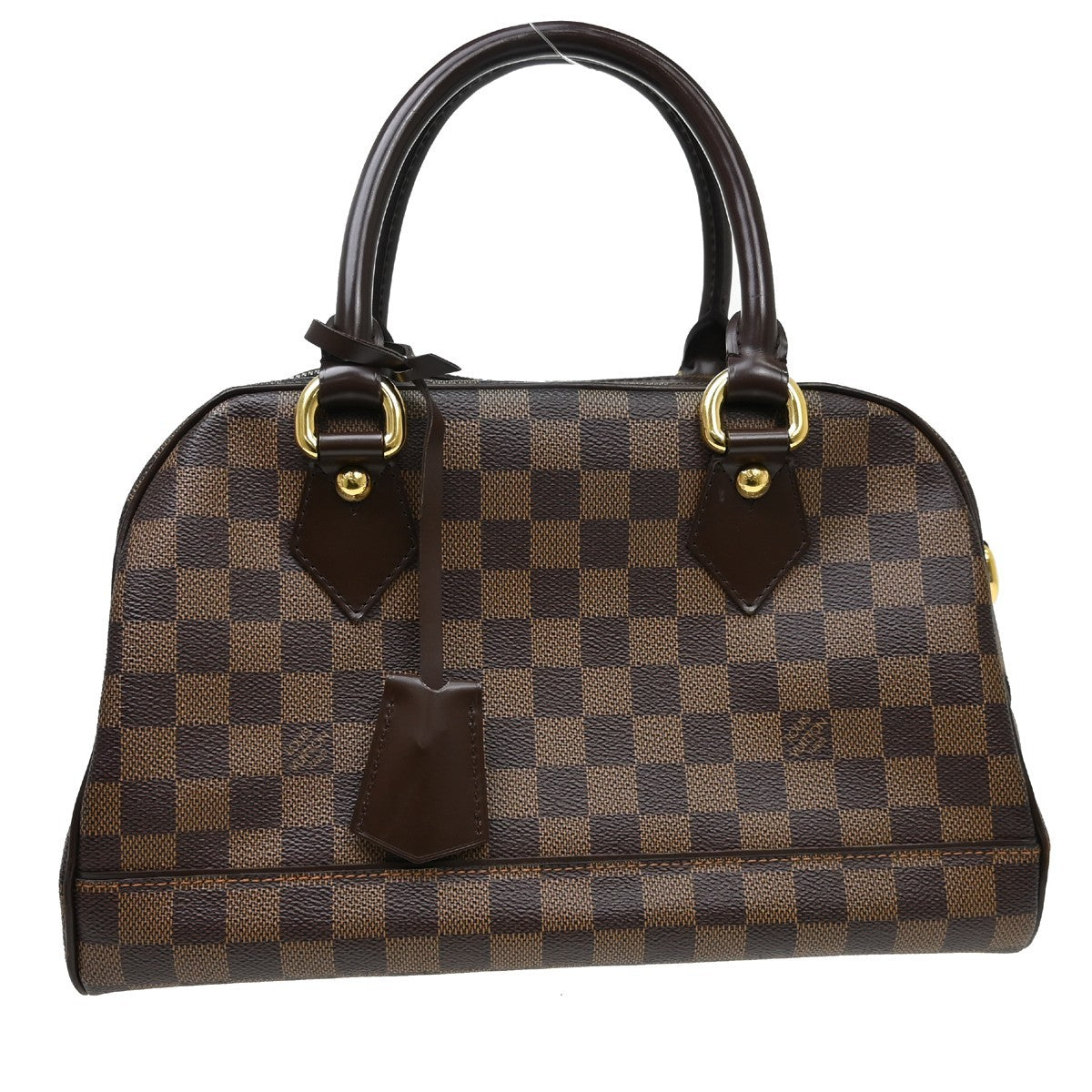 Louis Vuitton Damier Duomo Handbag - Brown, Damier Canvas, Leather
