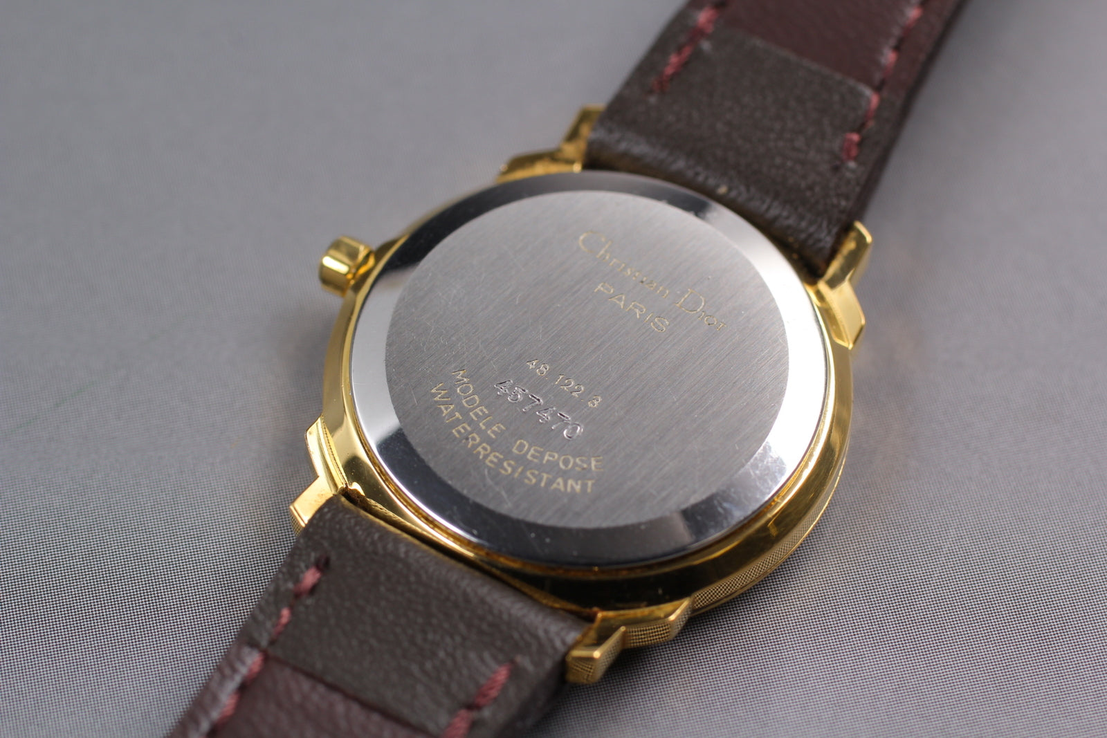 Christian Dior CD Wristwatch - Gold, Gold Plated