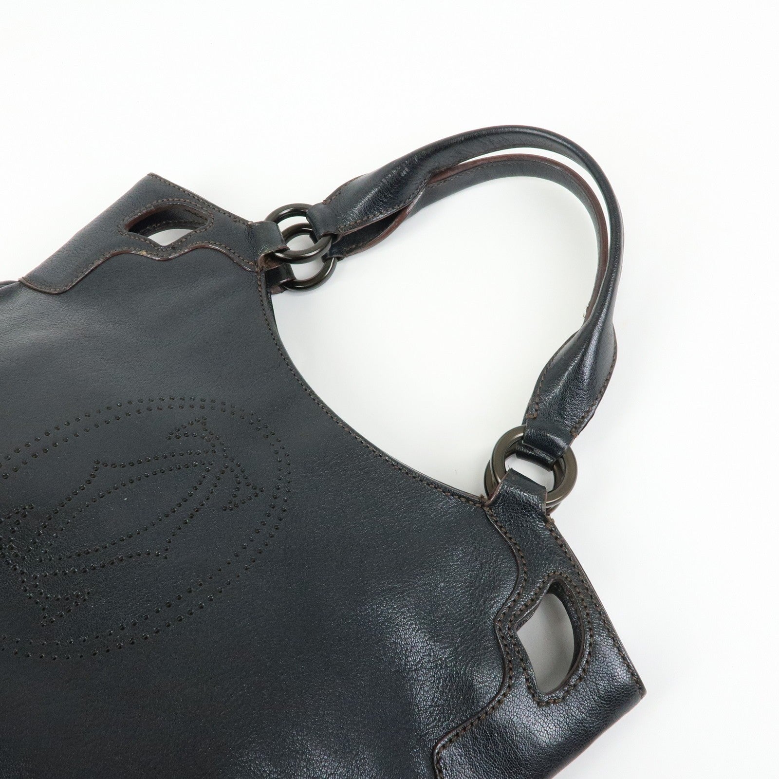Cartier Marcello de Cartier Hand Bag - Black, Leather