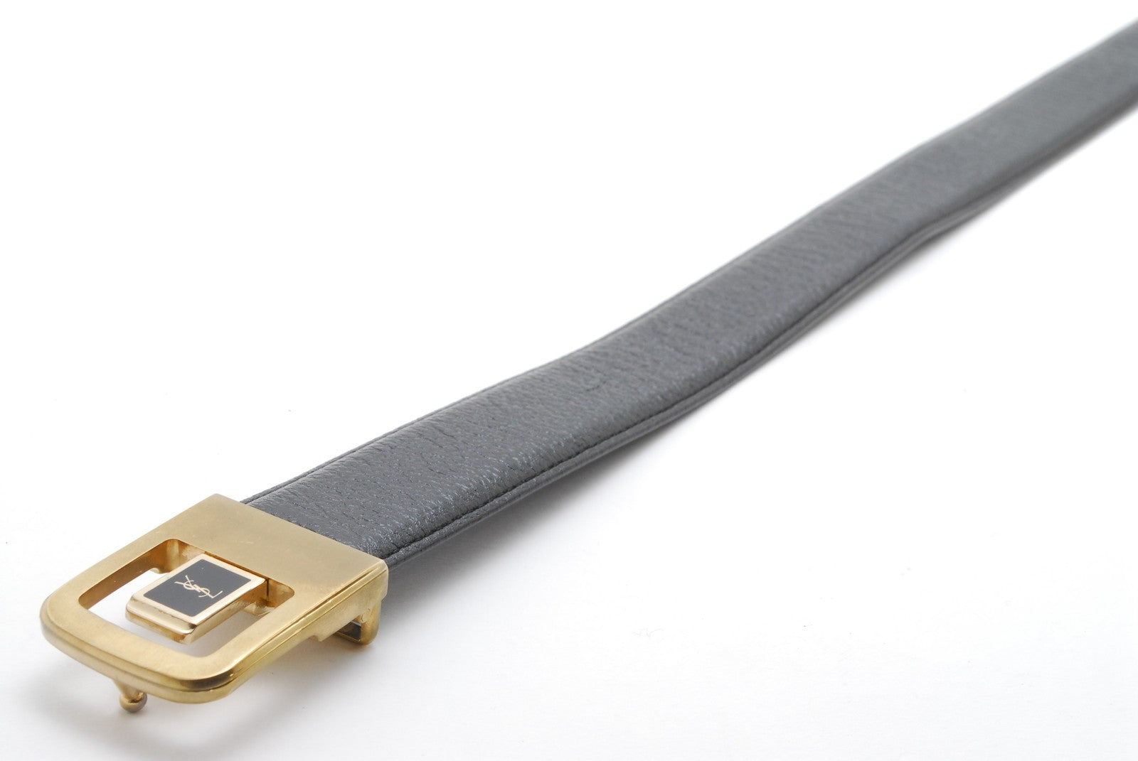 Yves Saint Laurent Leather Belt - Black, Leather