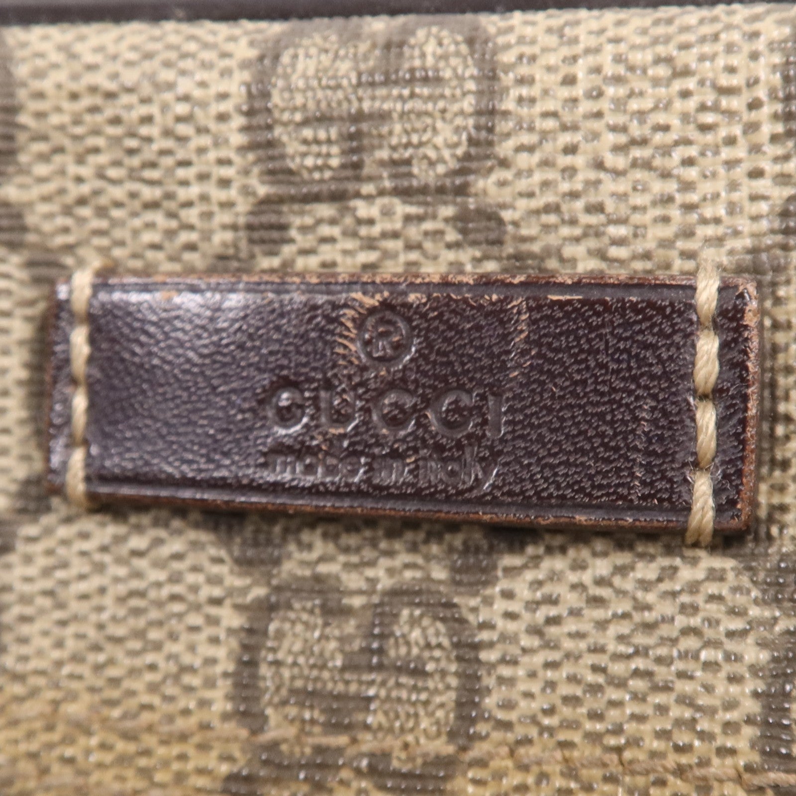 Gucci GG GHW Shoulder Bag - Brown, Coated Canvas