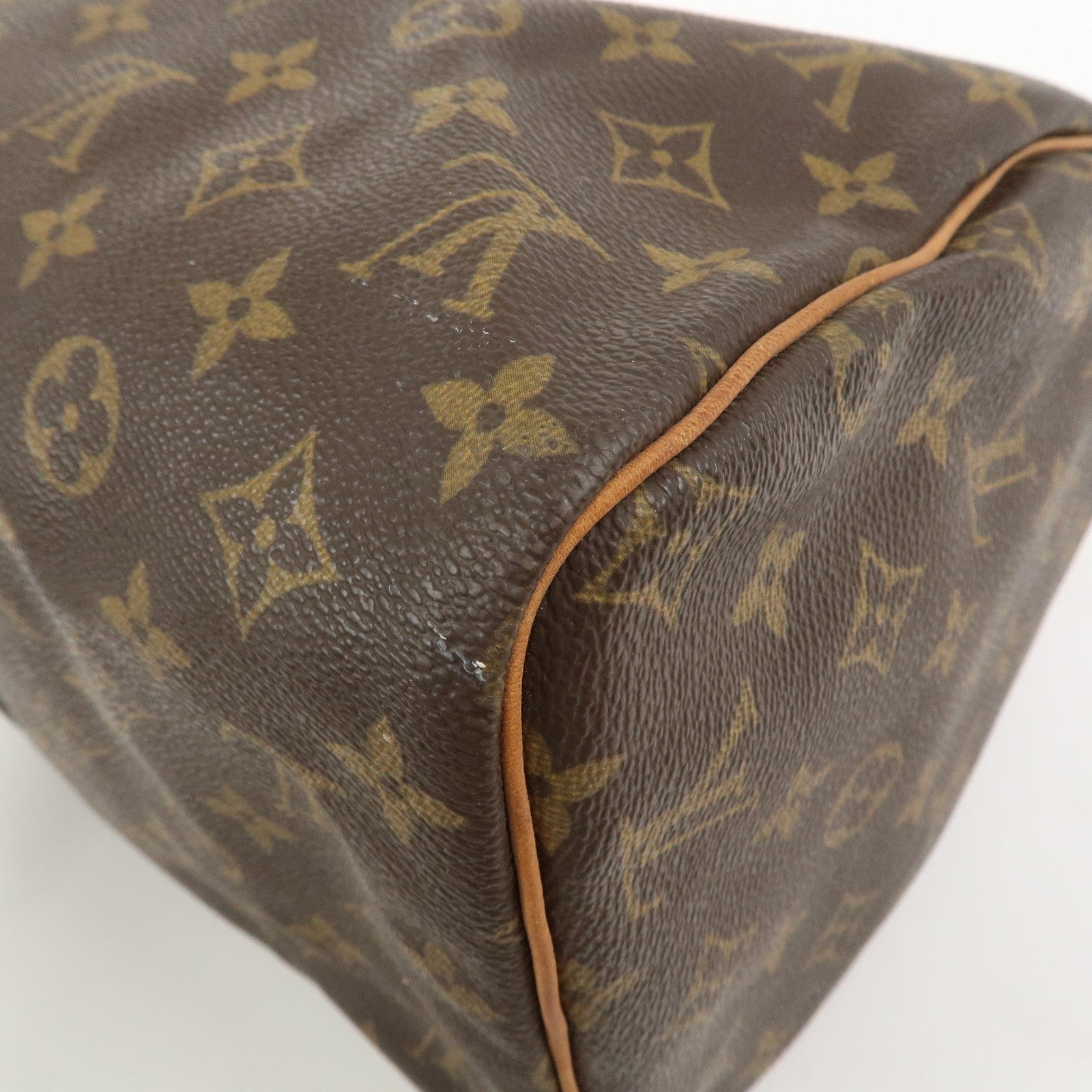 Louis Vuitton Monogram Speedy 30 Handbag - Brown, Monogram Canvas