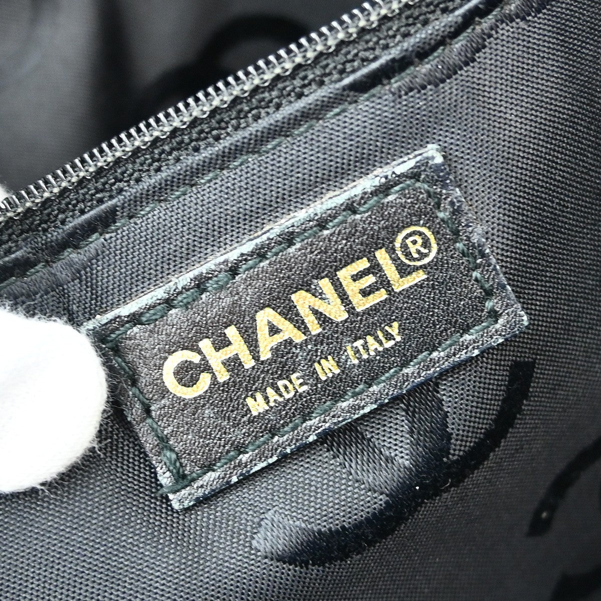 Chanel Drawstring Tote Bag - Black, Calfskin