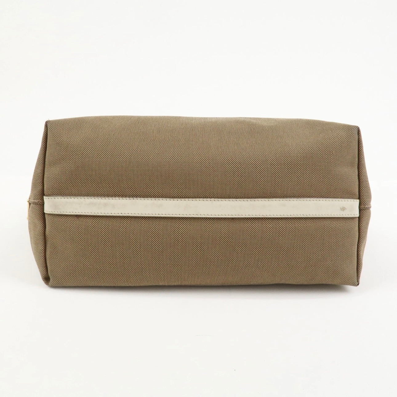 PRADA Jacquard Leather Tote Bag- Beige Ivory