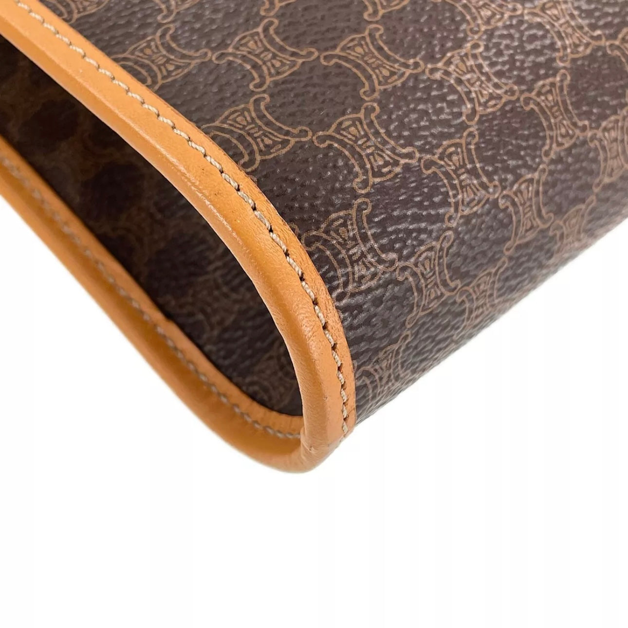 Macadam Leather PVC Clutch