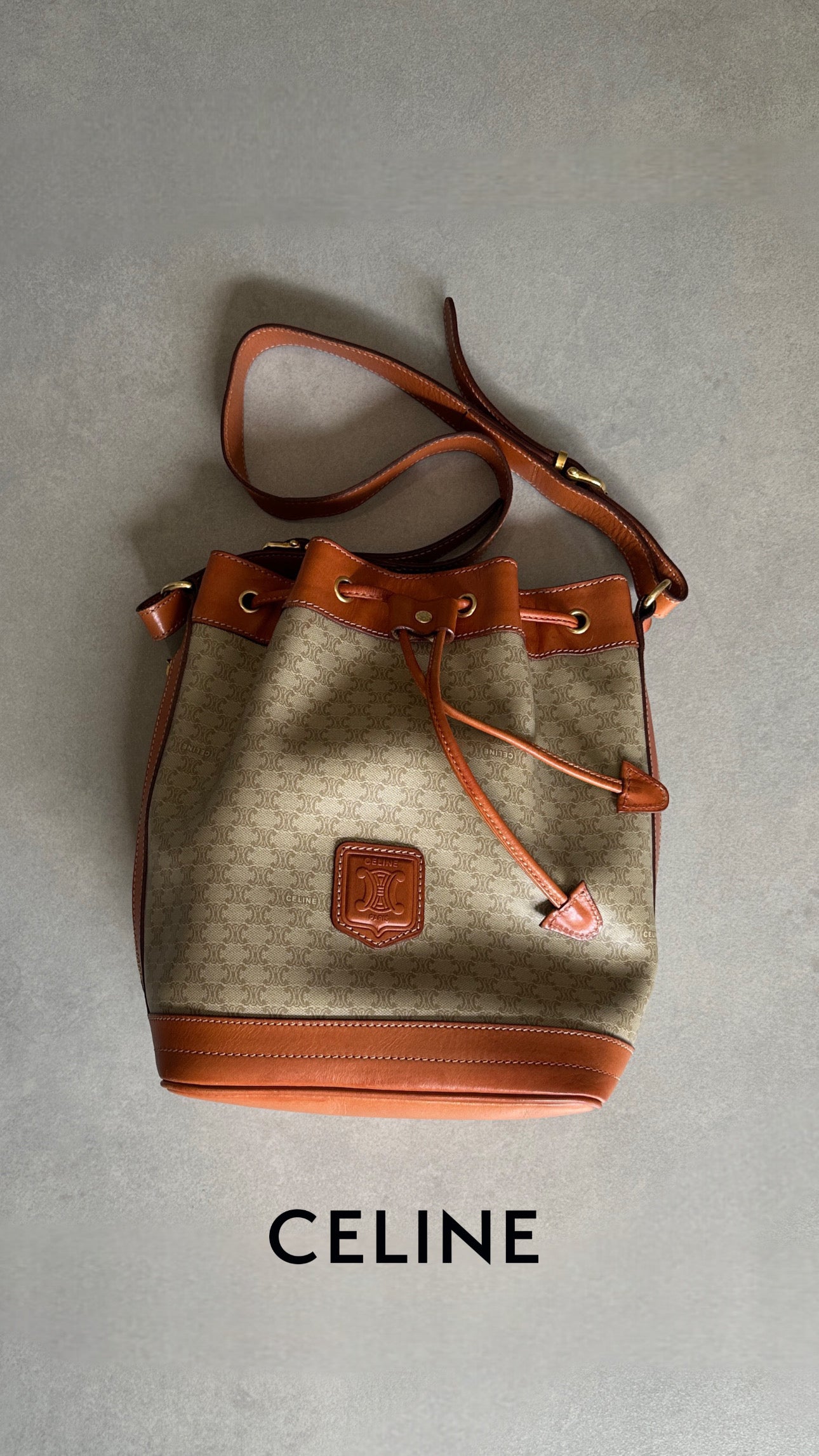 Pvc Triomphe Macadam Shoulder Bag