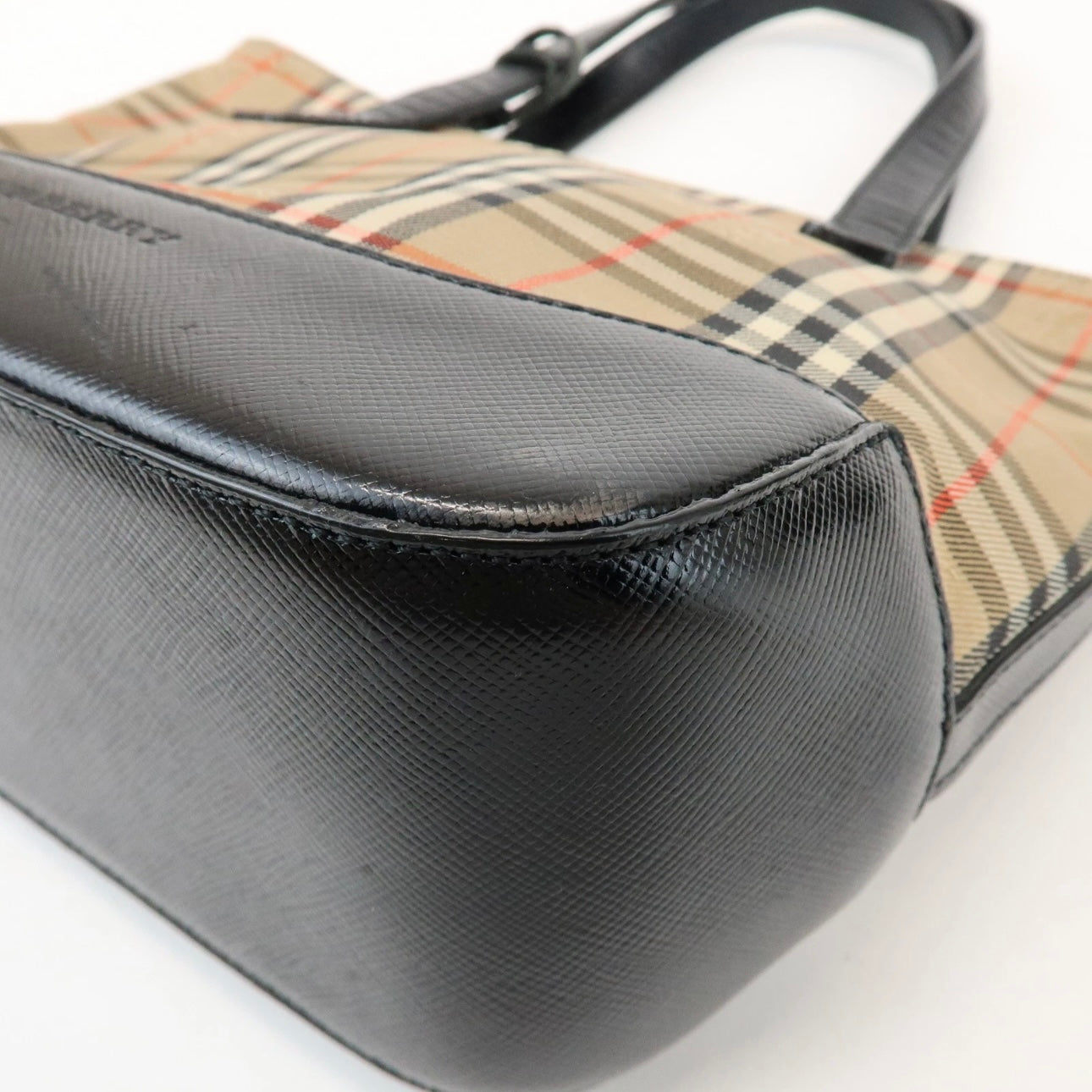 BURBERRY Nova Plaid Small Hand Bag