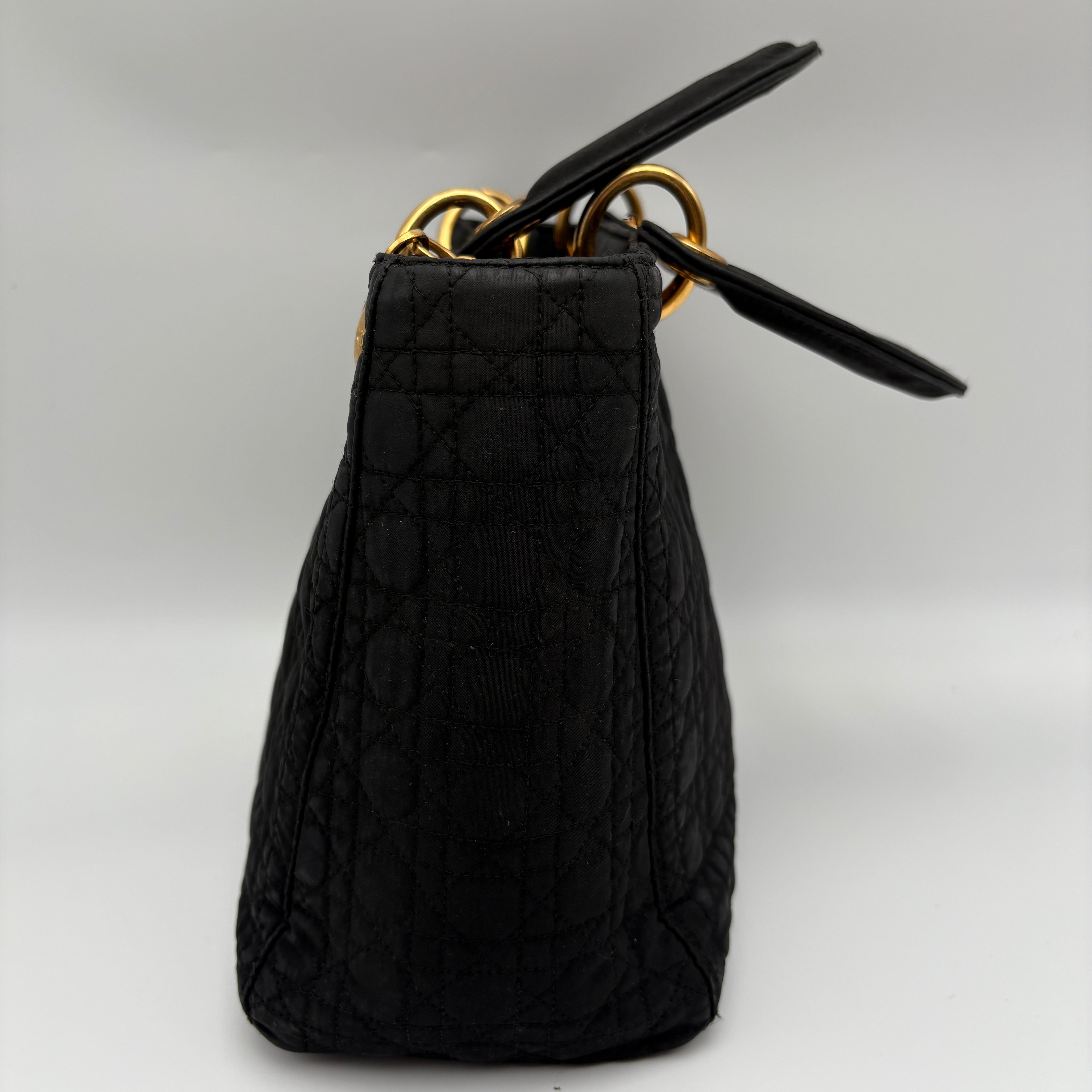 Lady Dior nylon bag