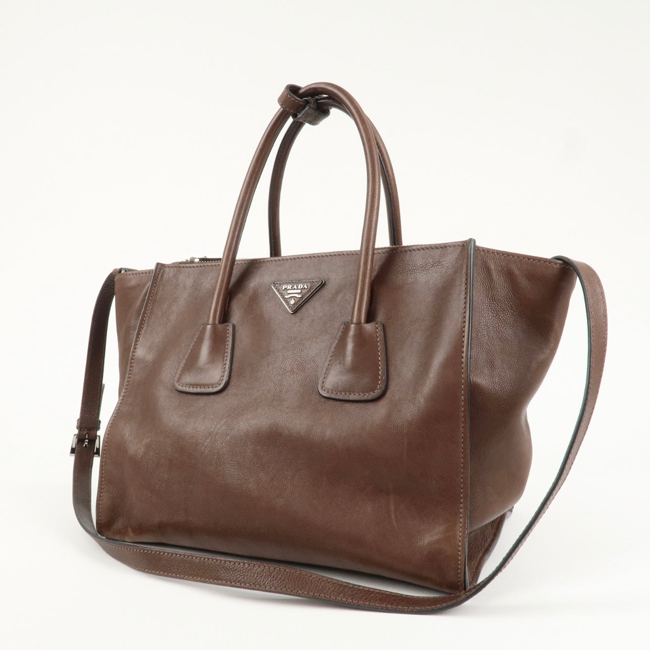 Prada 2 way brown