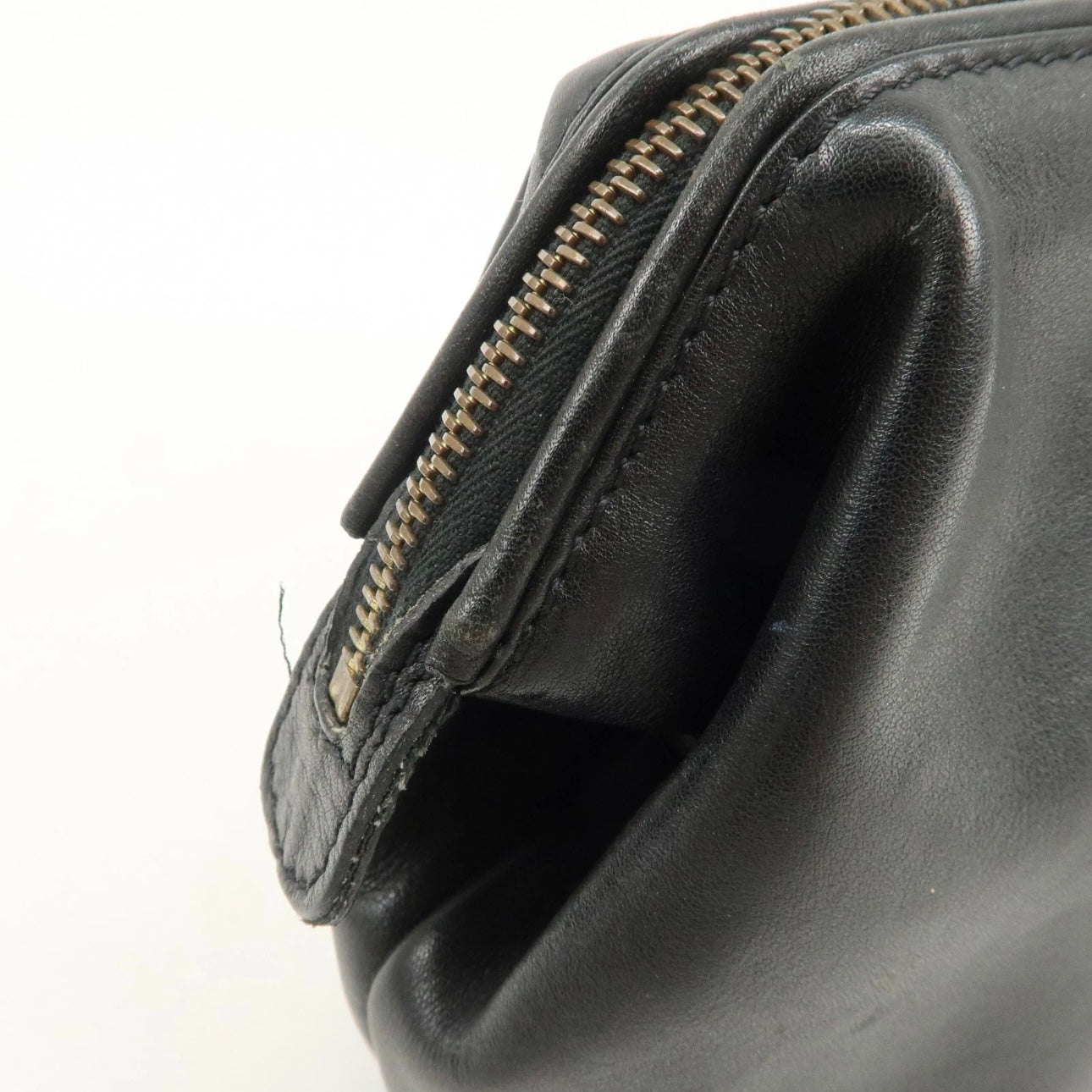 CELINE Clutch - Black, Leather