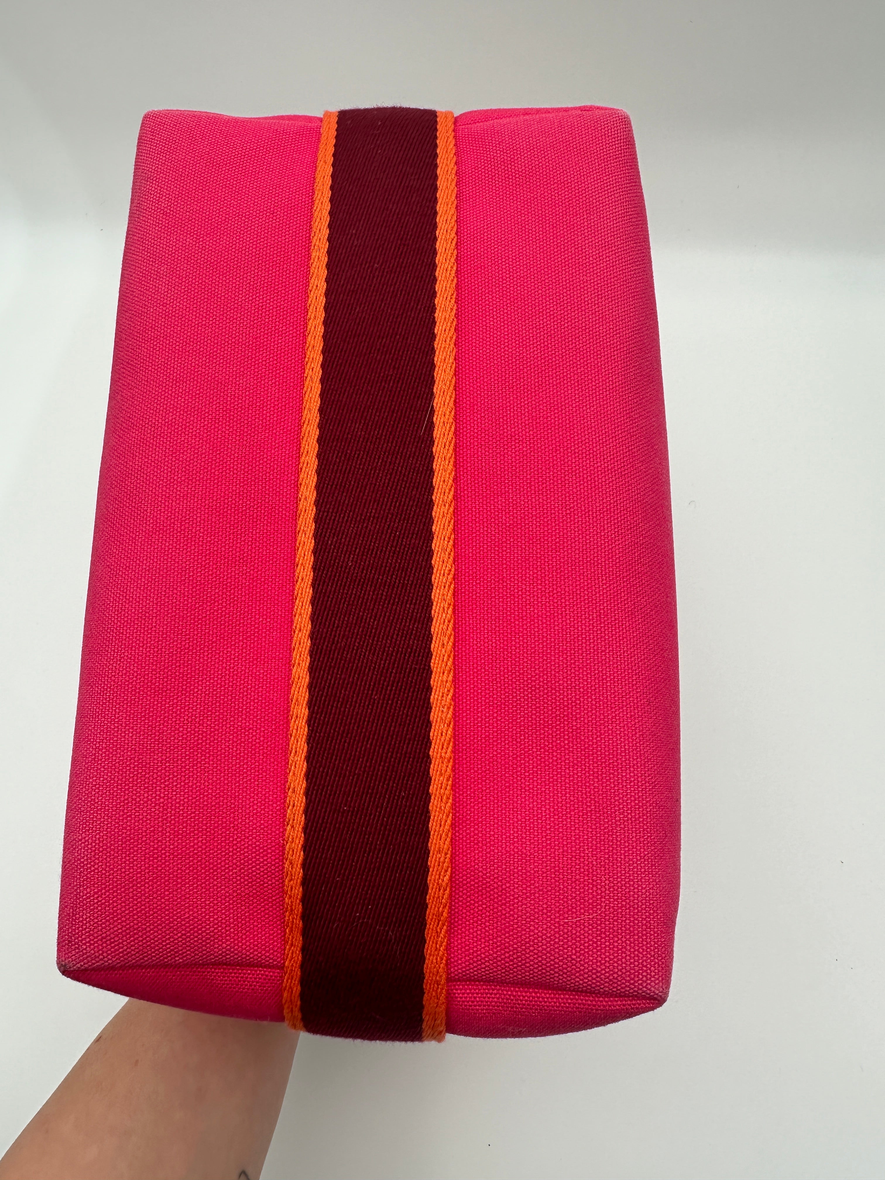 Bride a Brac Case Handbag Canvas Pink Magenta