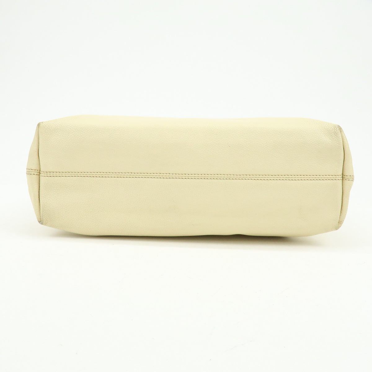 Chanel Coco Mark Caviarskin Tote Bag - Ivory, Leather