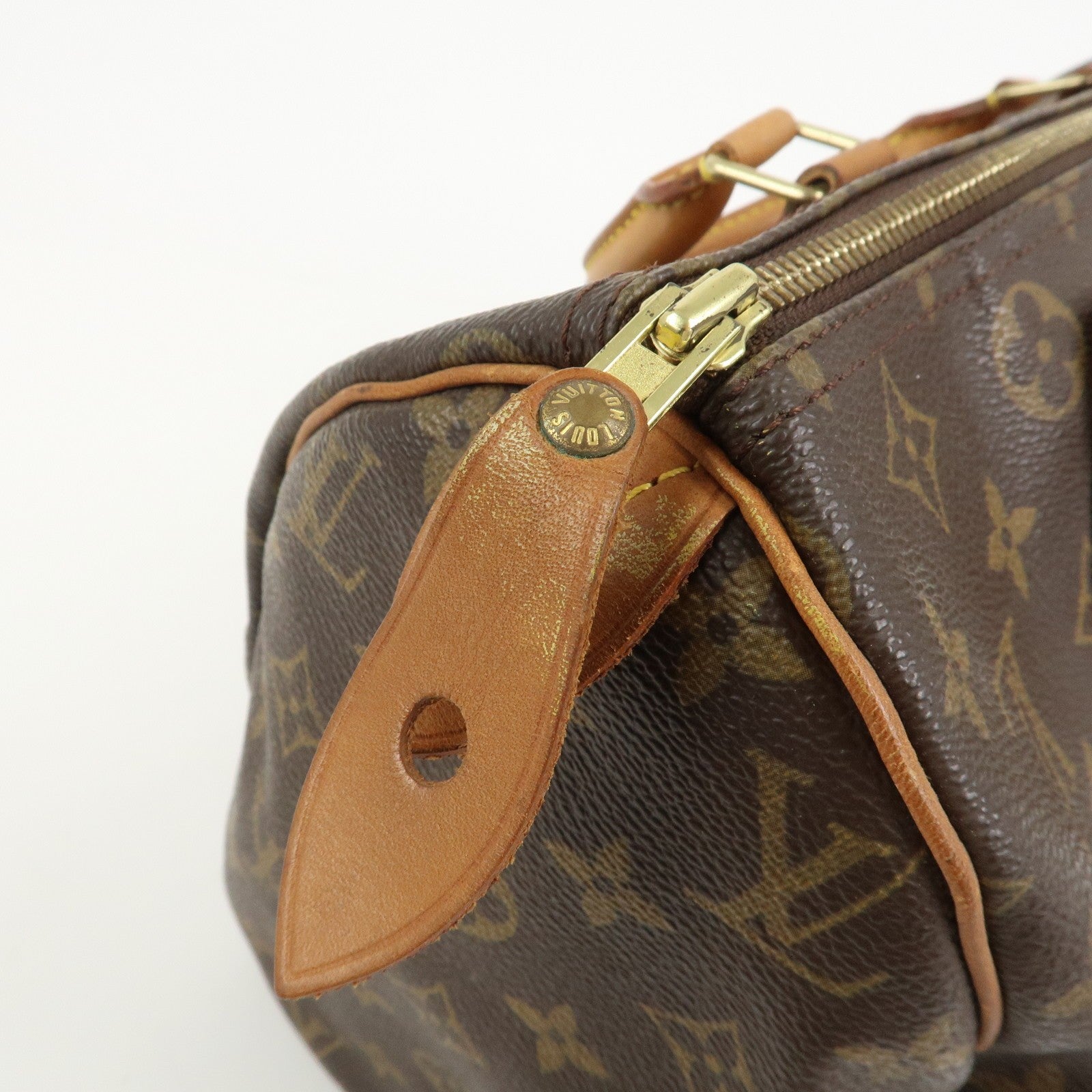 Louis Vuitton Monogram Speedy 30 Handbag - Brown, Monogram Canvas