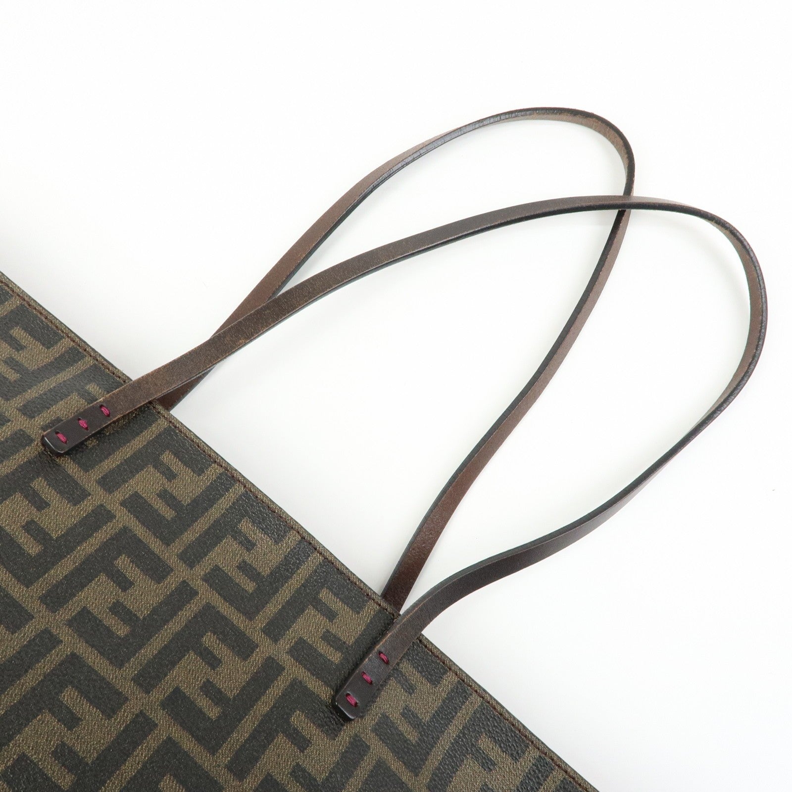 Fendi Tote Bag - Brown, Black, PVC