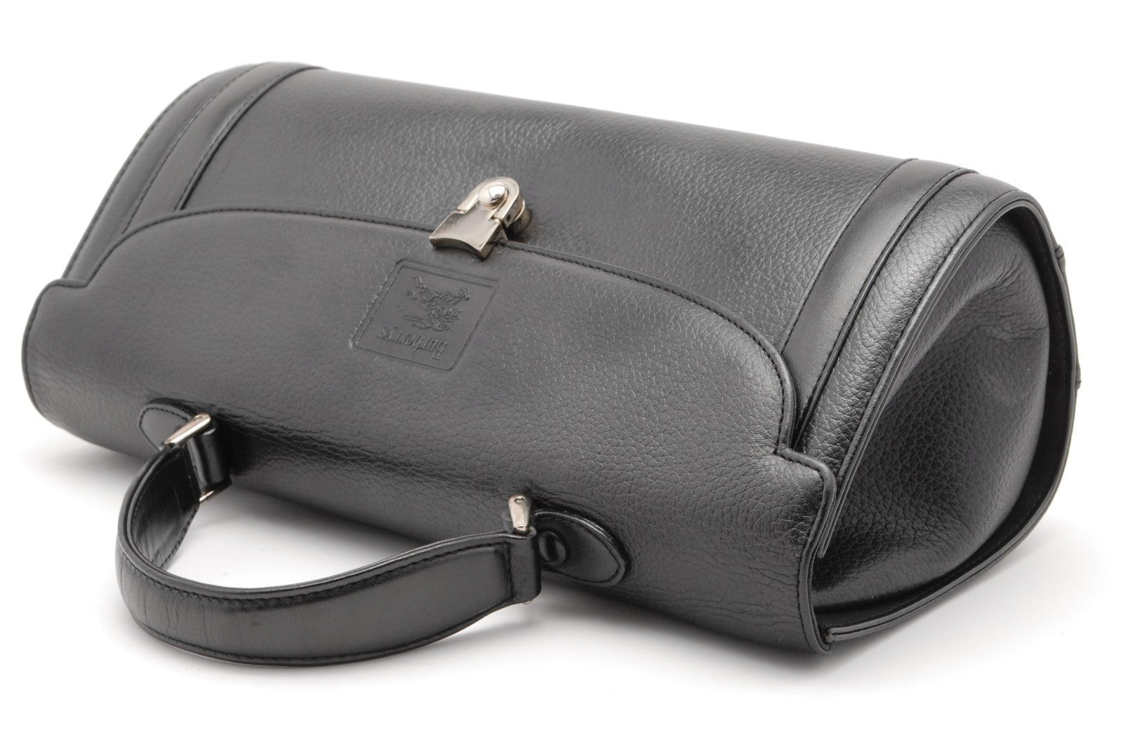 Burberry Nova Check Hand Tote Bag - Black, Leather