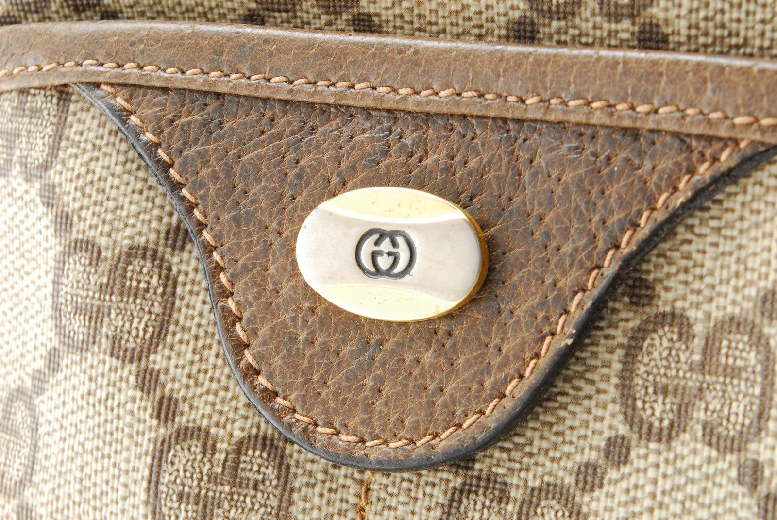 Gucci Sherry Line Shoulder Bag - Brown, Leather