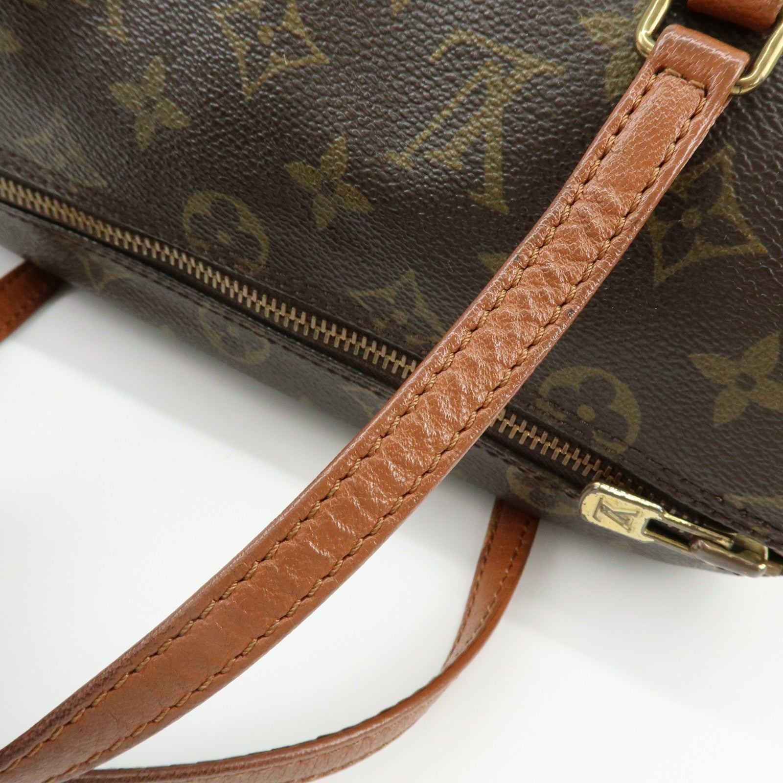 Louis Vuitton Monogram Papillon 26 Hand Bag - Brown, Monogram Canvas