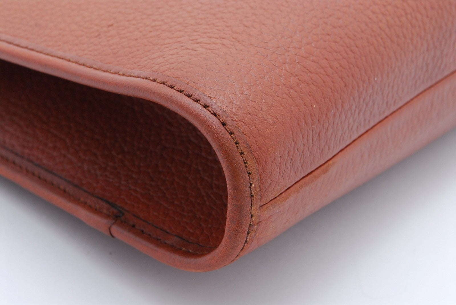 Burberry Vintage Clutch Bag - Brown, Leather