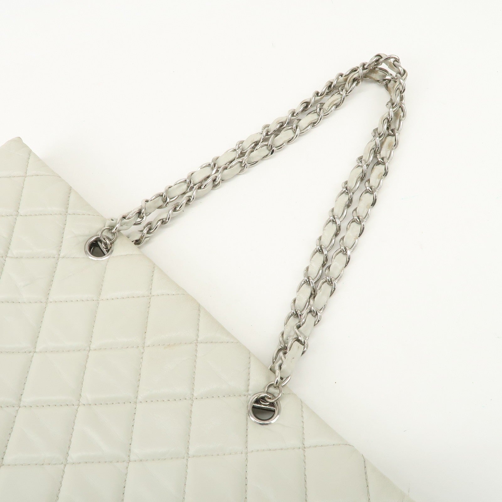 Chanel A34318 Shoulder Bag - Ivory, Leather