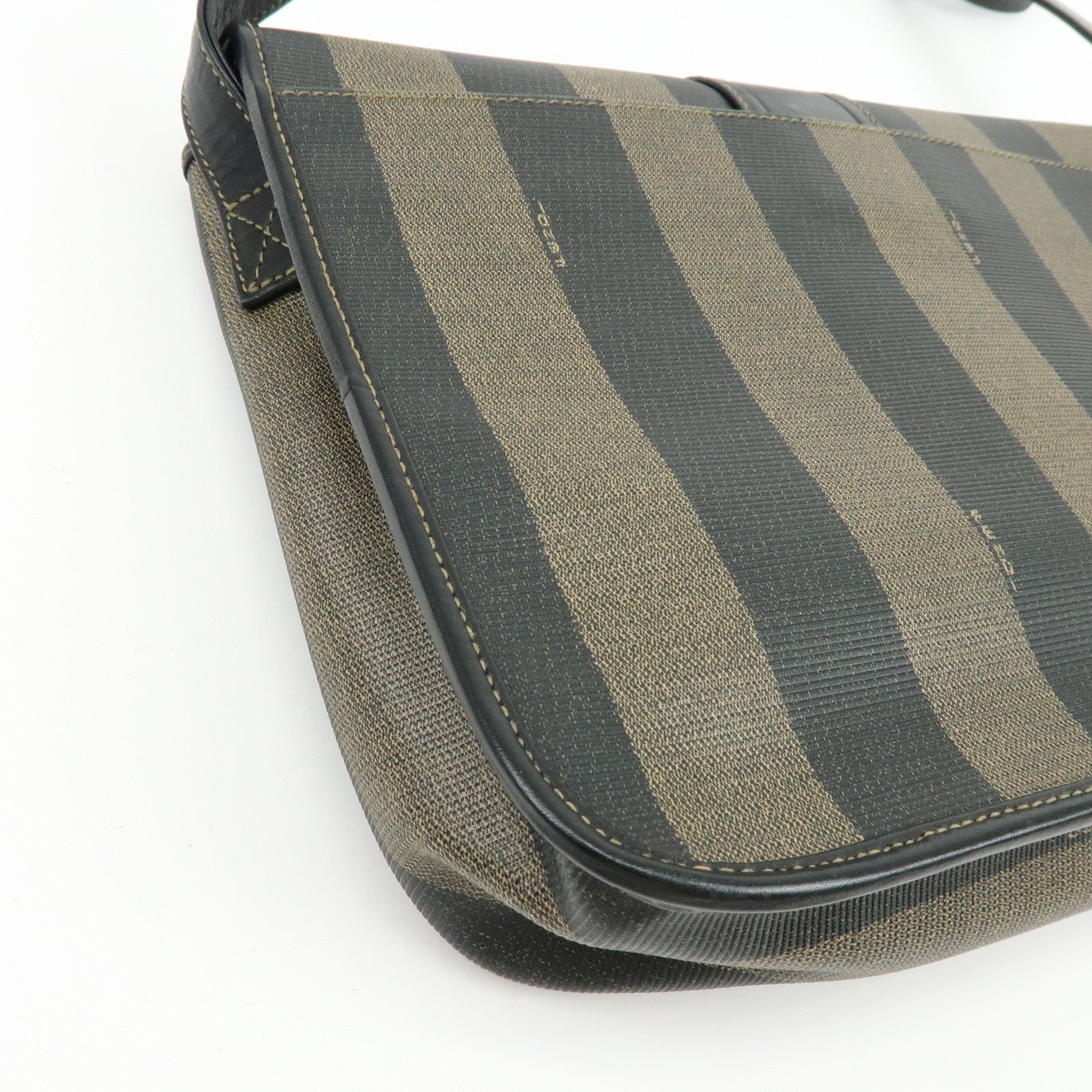 Fendi Shoulder Bag - Black, Brown, PVC Leather