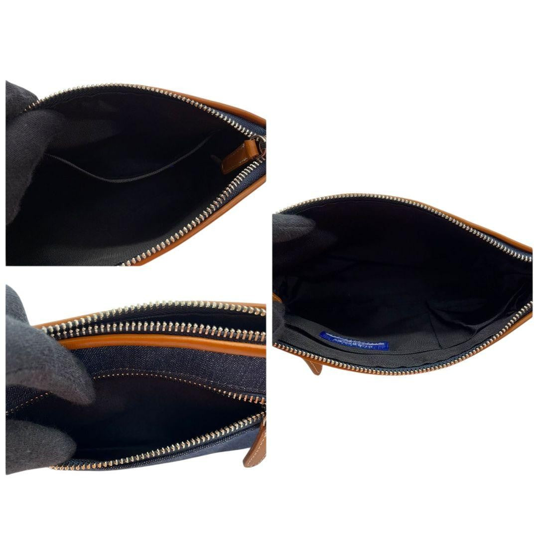 Burberry Nova Shoulder Bag - Navy, Denim