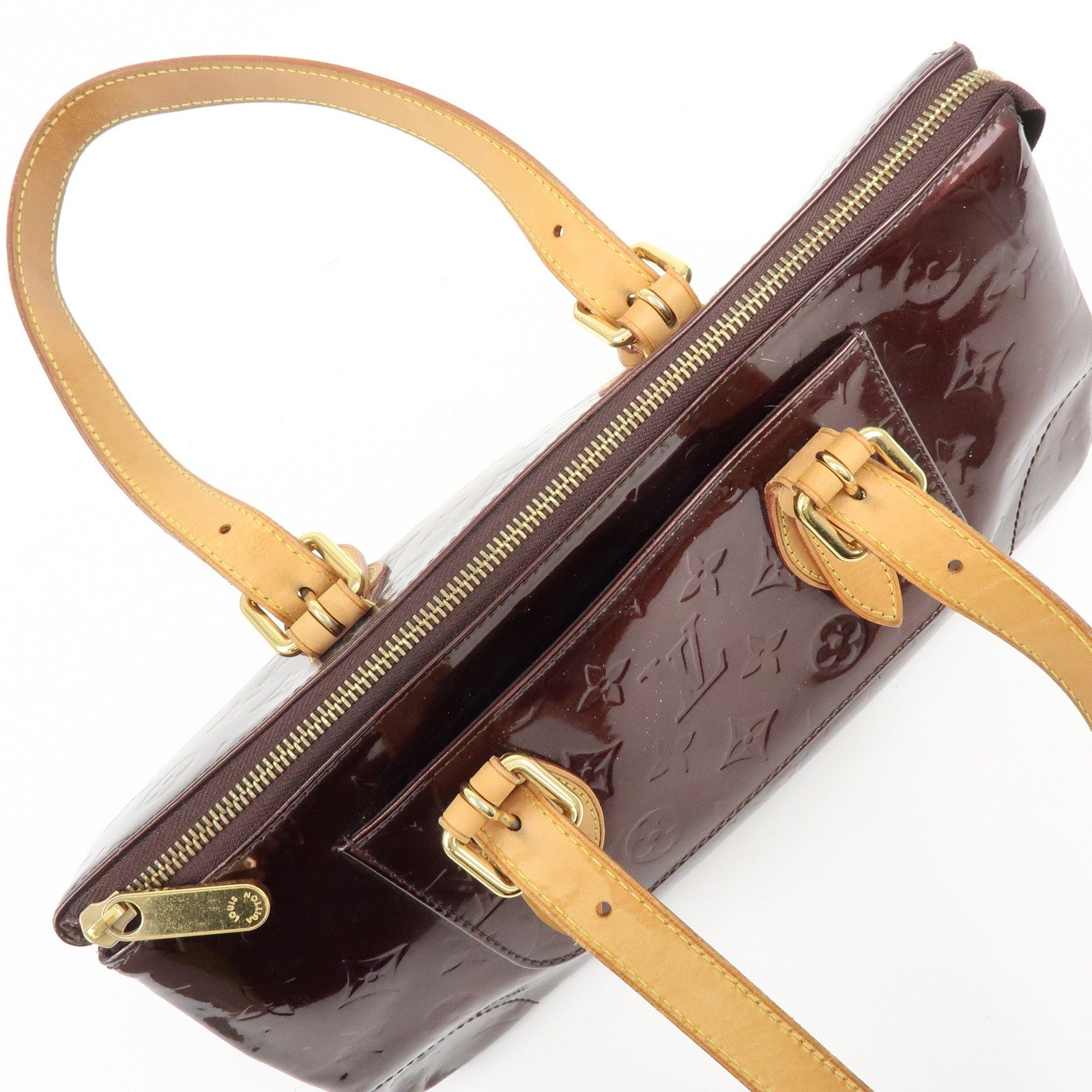 Louis Vuitton Monogram Vernis Rosewood Avenue Hand Bag