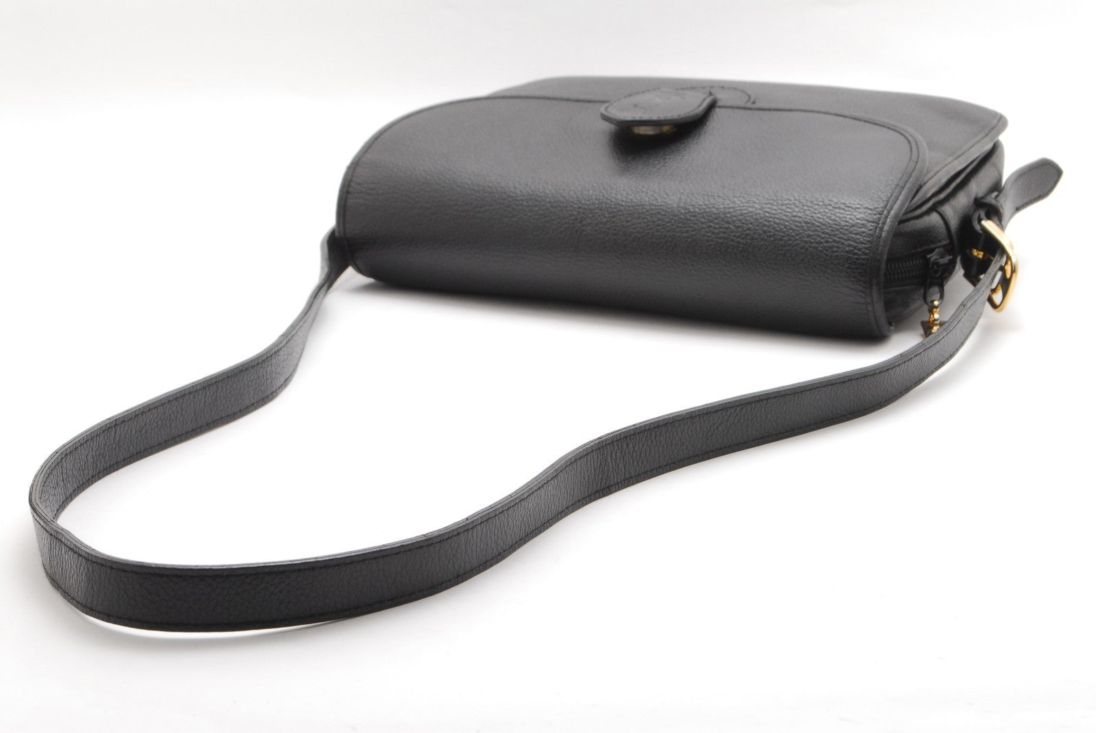 Saint Laurent Yves Vintage Shoulder Bag - Black, Leather