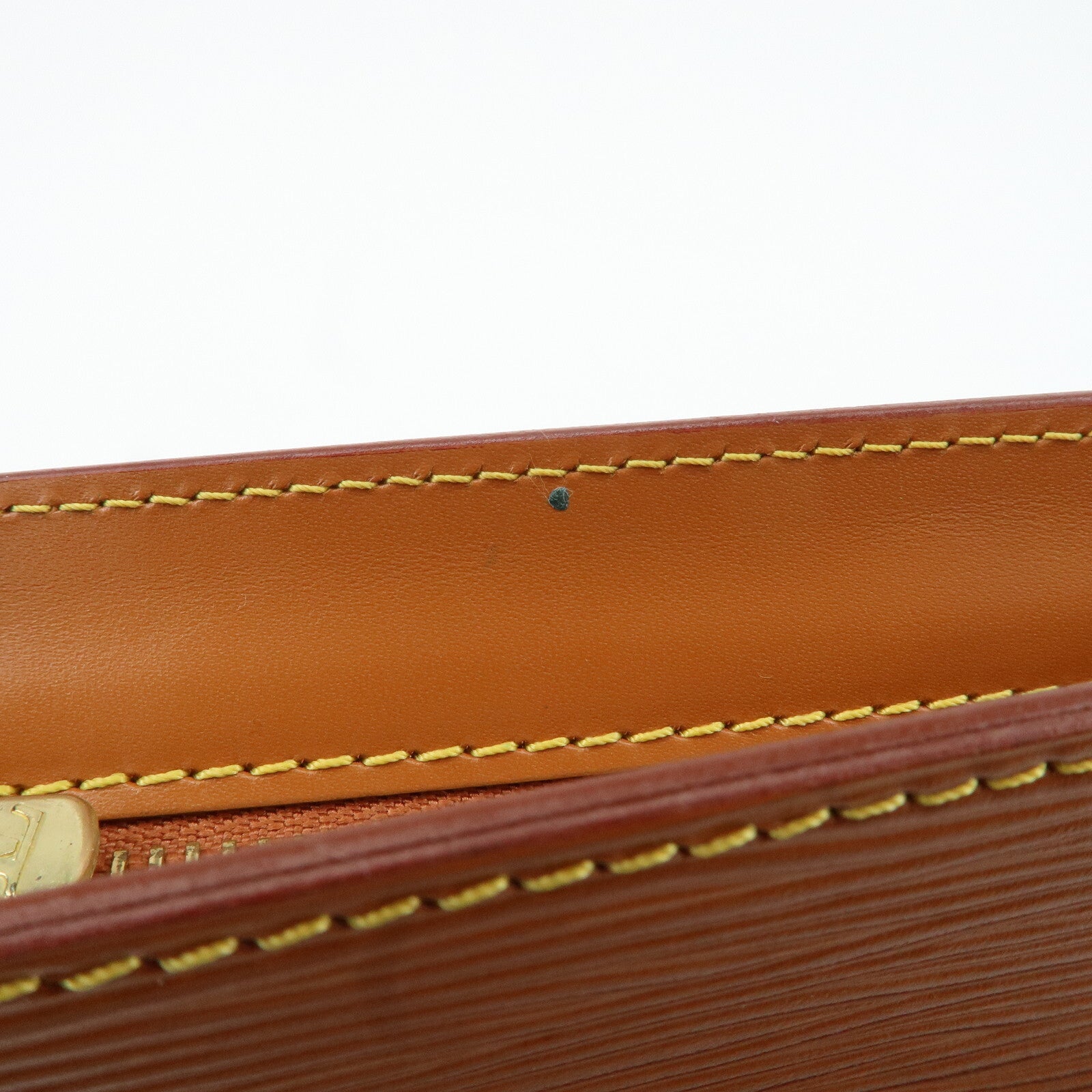 Louis Vuitton Clutch Bag - Zipang Gold, Epi Leather