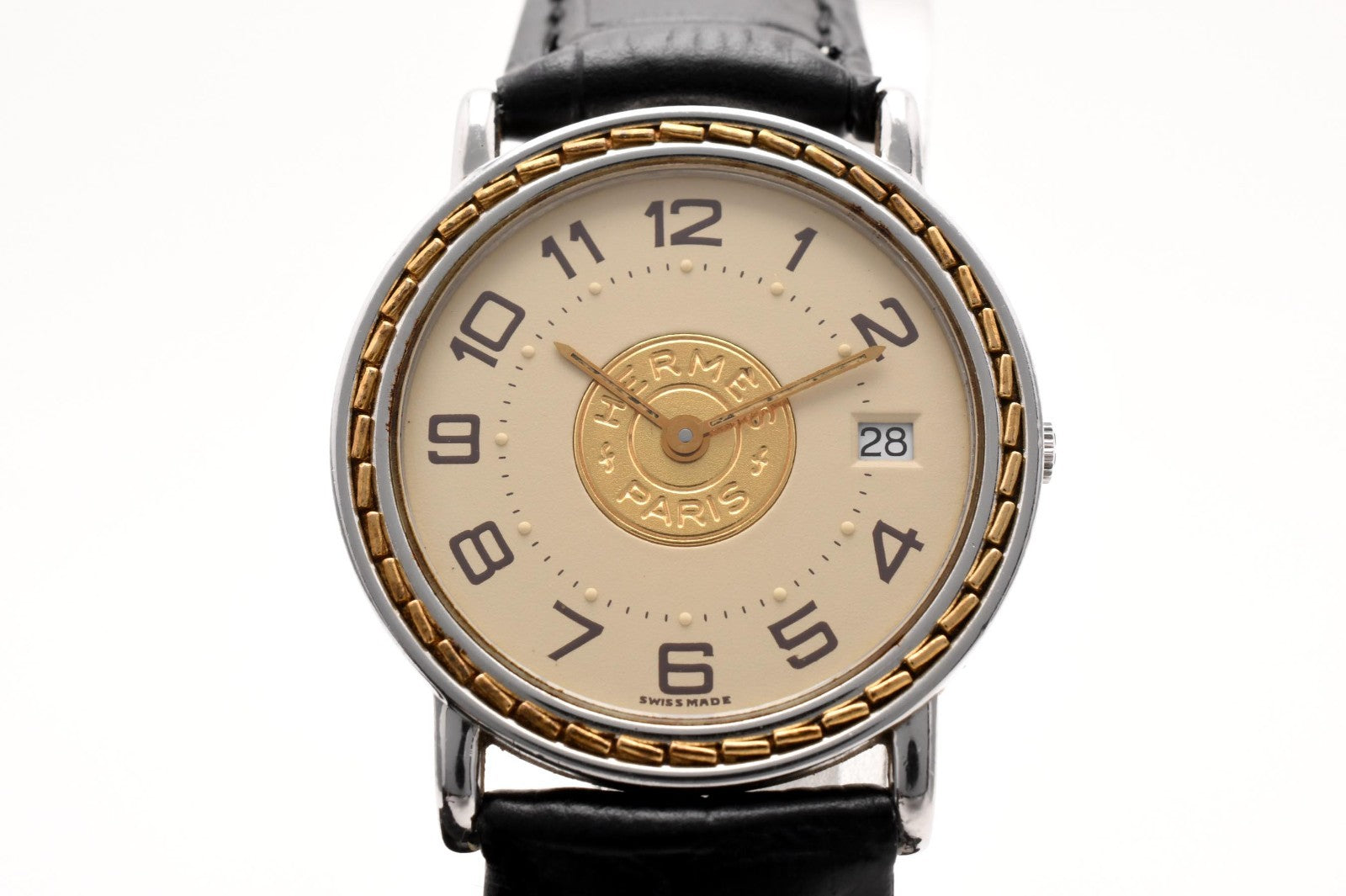 Hermès SE4.240 Watch - Cream, Stainless Steel