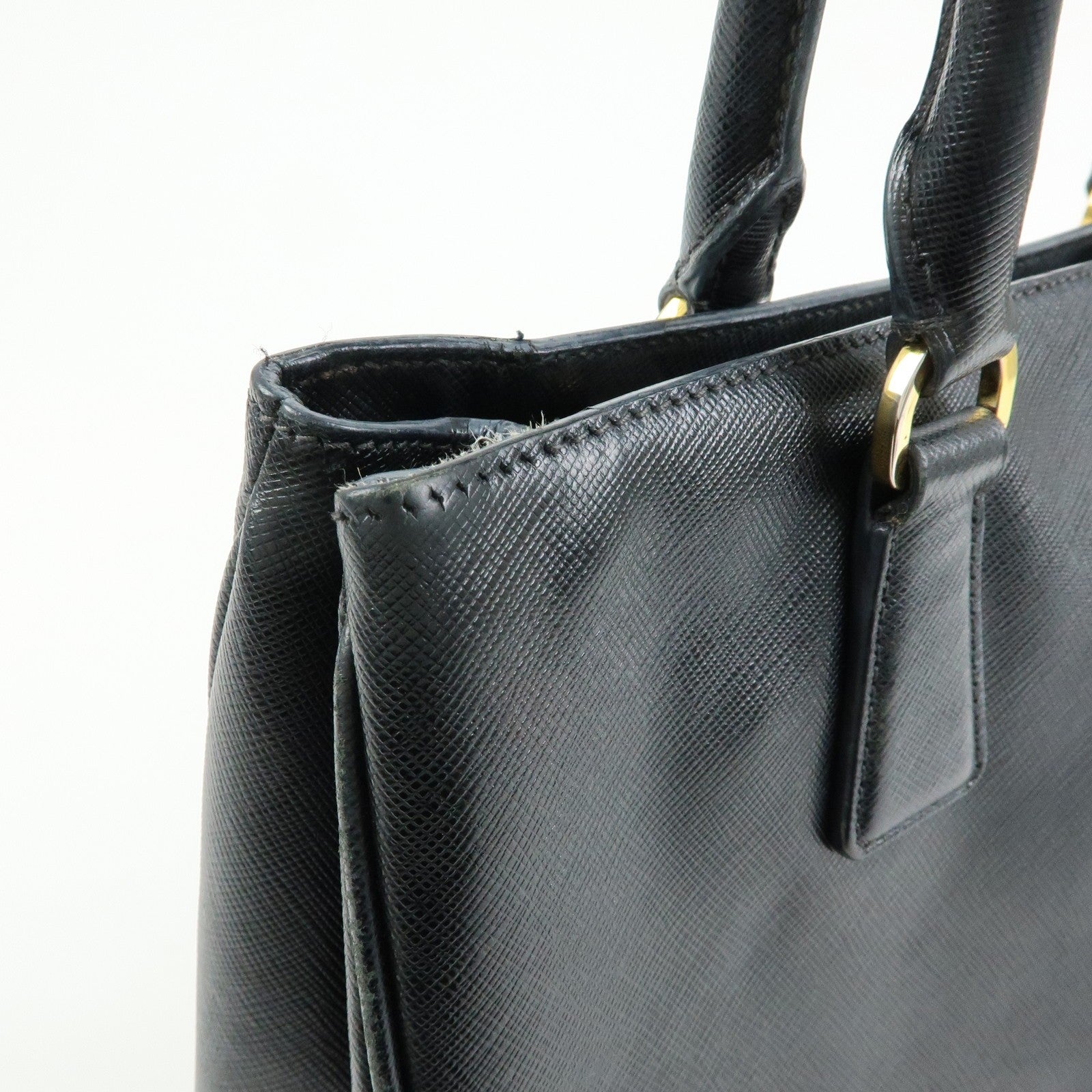 Prada 2Way Bag - Black, Saffiano Leather
