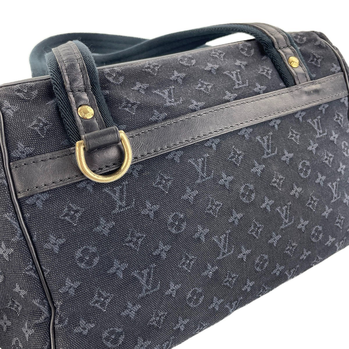 Louis Vuitton Josephine PM Handbag - Navy, Canvas