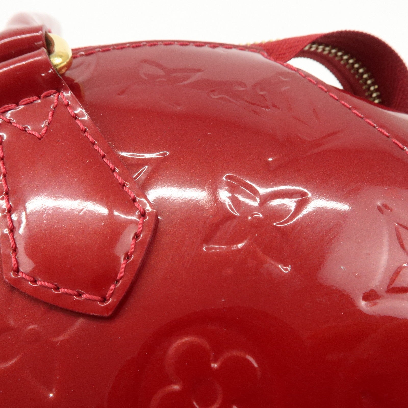 Louis Vuitton M91494 Shoulder Bag - Red, Vernis Leather
