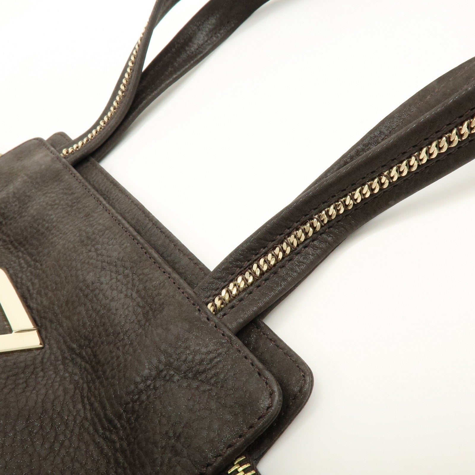 Fendi 8BR636 Tote Bag - Dark Brown, Leather