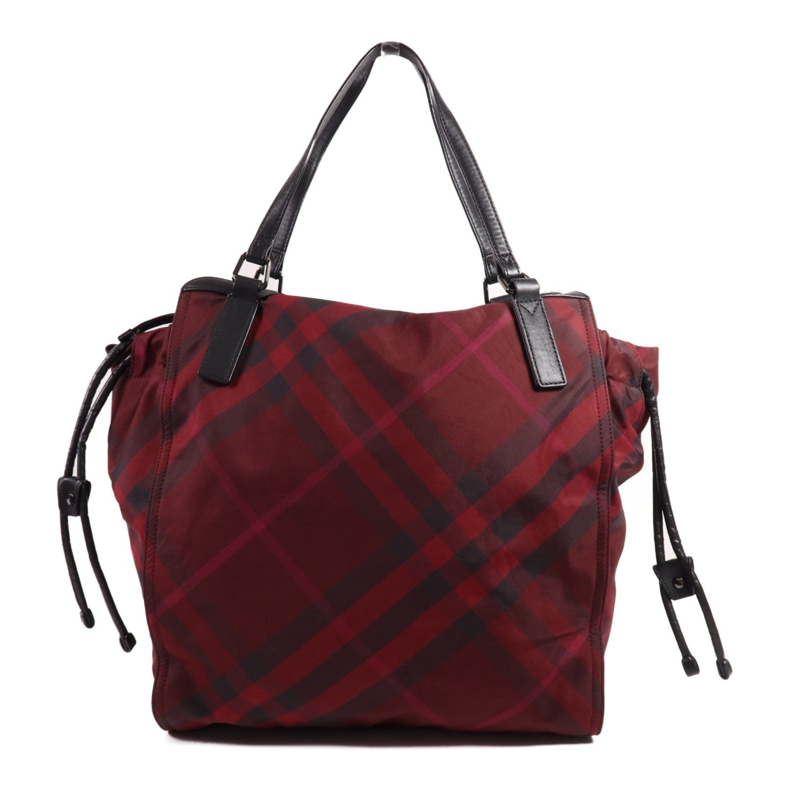 Burberry Shoulder Bag - Red/Black, Nylon