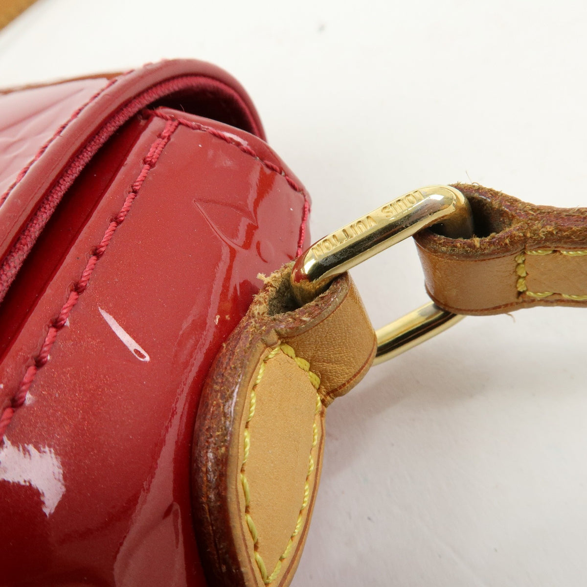 Louis Vuitton Shoulder Bag - Red, Vernis Leather