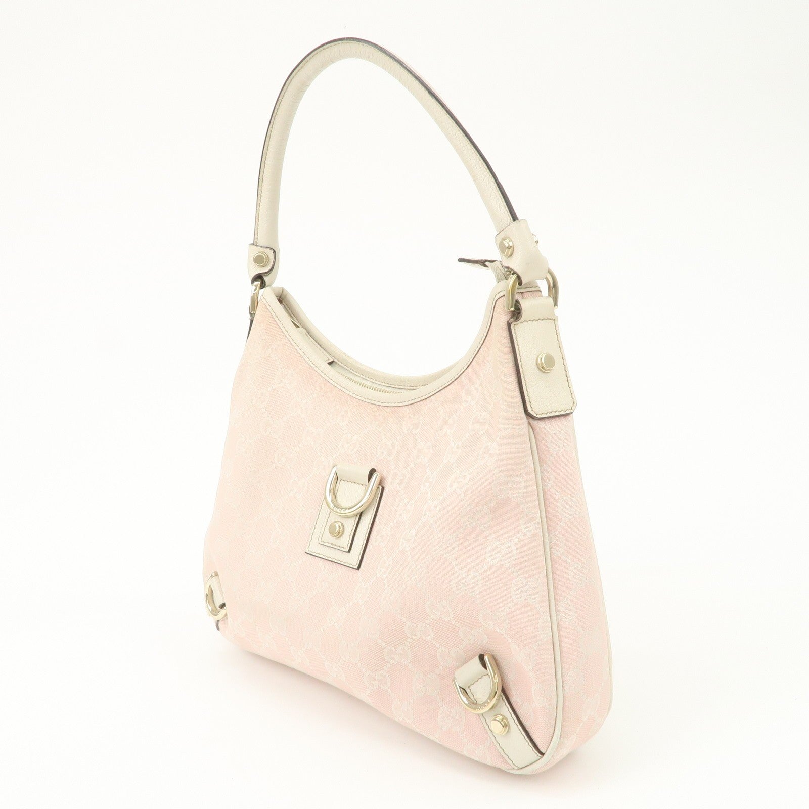 Gucci Shoulder Bag - Pink, Ivory, Canvas