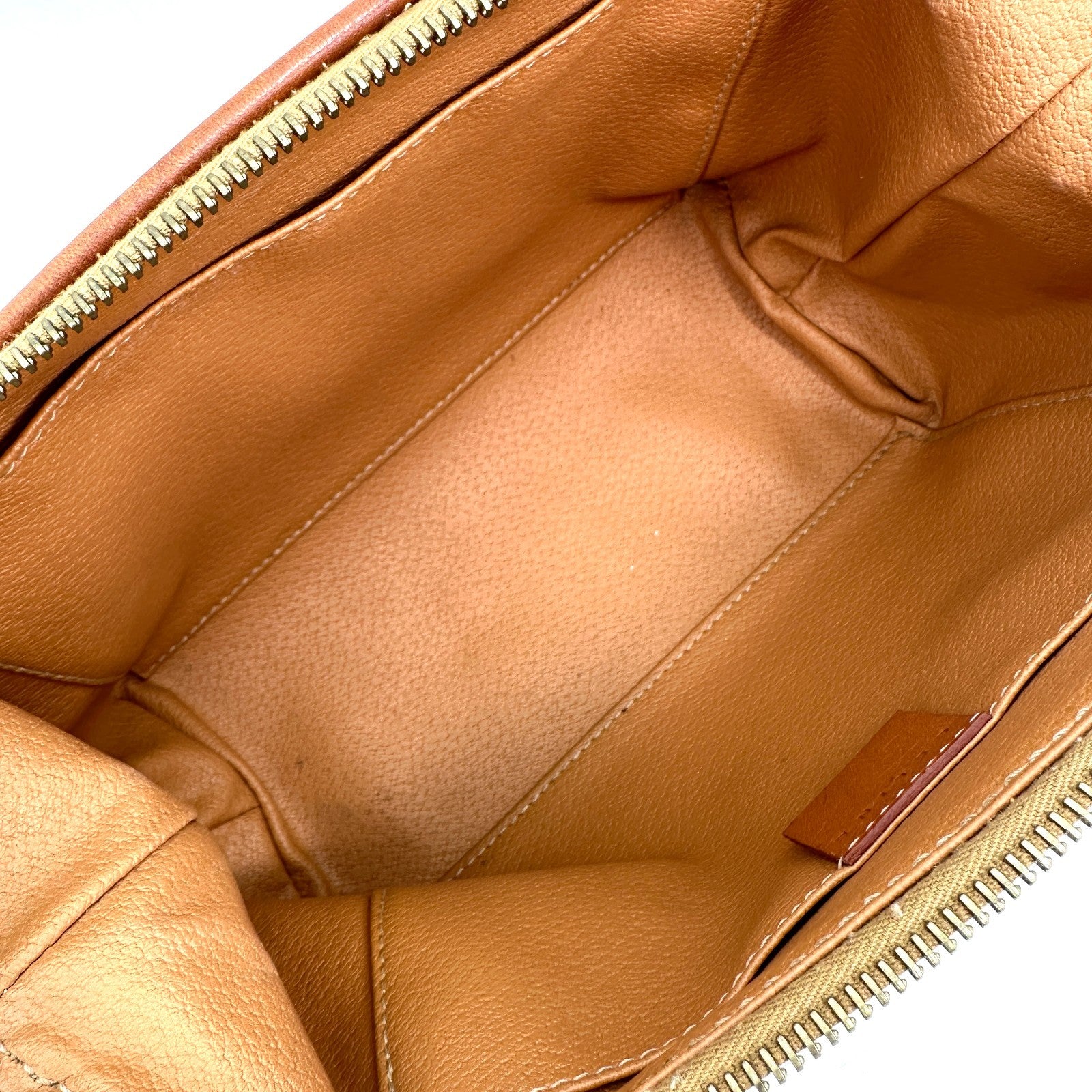Celine Macadam Cosmetic Pouch - Brown, PVC Leather