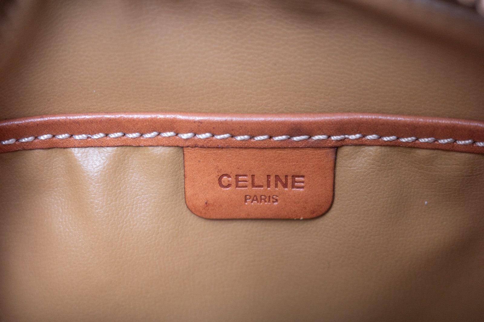 Celine Macadam Purse - Brown, Leather PVC