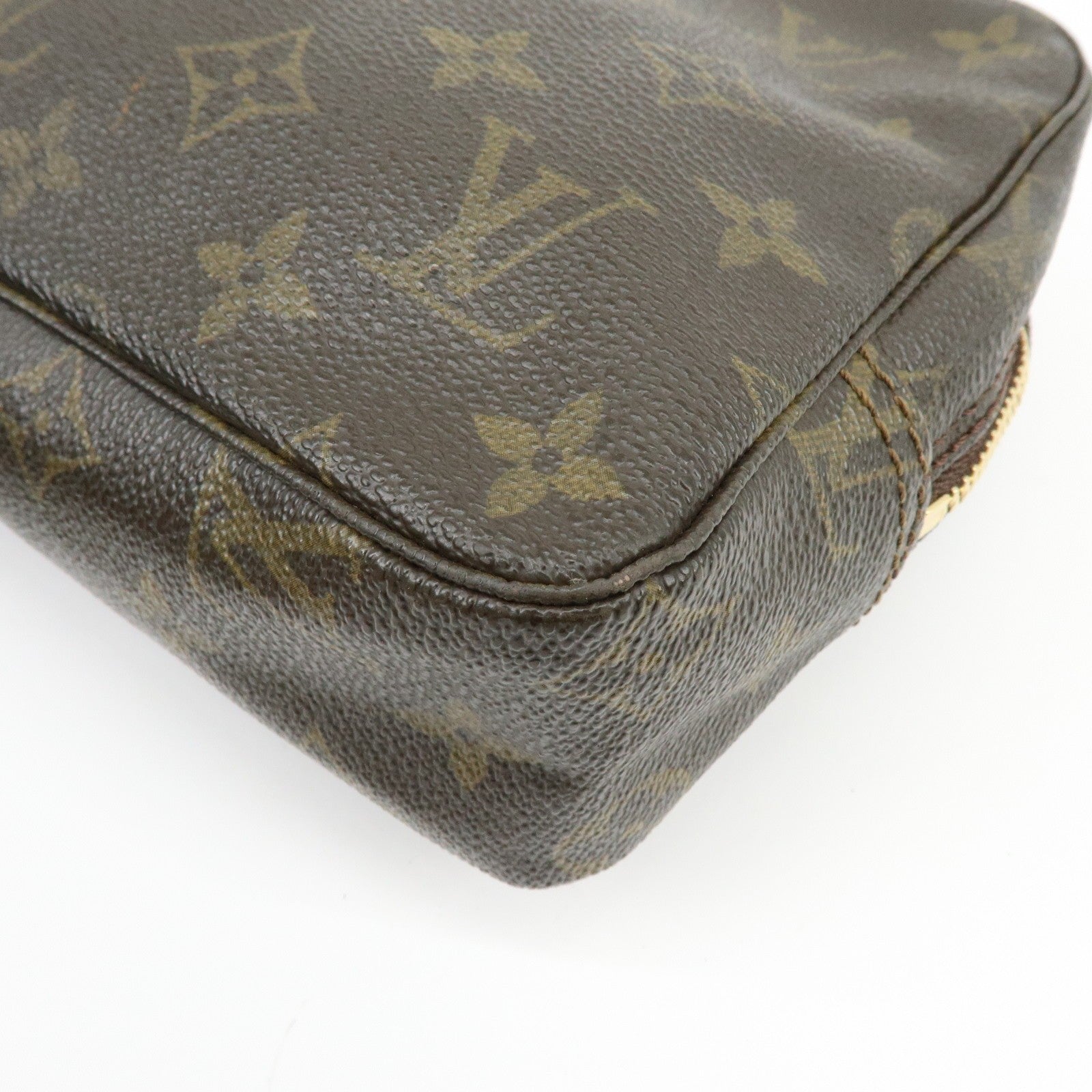 Louis Vuitton Trousse Toilette Monogram Clutch - Brown, Leather